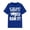 X_Blue, variant on Wang6 Womens Short Sleeve Plus Size Tshirts Casual Funny Letter Printed Graphic Tees Shirts Summer Crew Neck Loose Fit Tops Black M