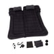 thumbnail image 1 of Colchón inflable portátil para coche con dos cojines y bomba eléctrica para camping Negro, 1 of 9