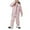 Pink, variant on lnmuld Kids One-piece Solid Color Insulated Boys All Season Snowsuit Jumpsuit for Outdoor Winter Activities Thermal Windproof Soft Kids Romper Size:7-8 Years