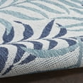 thumbnail image 5 of Nourison Garden Oasis 2' x 4' Blue Tropical Rug, 5 of 10