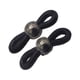 thumbnail image 5 of Qarigey Paquete de 10 gafas, correa de cuerda, ganchos flexibles y ajustables para gafas, conector antideslizante, accesorios para gafas, Negro 10Conjunto, 5 of 6