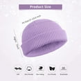 thumbnail image 2 of Zukuco Trawler Beanie Watch Hat Roll-up Edge Fisherman Beanie for Men Women, 2 of 7