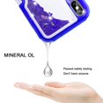 thumbnail image 5 of Mignova iPhone X/XS case,3 in 1 Clear Liquid Glitter Case Moving Hearts Shockproof Soft TPU Bumper Shell PC Frames Slim Fit Pretective,for Apple iPhone X/XS 5.8 inch case 2019 Release(Blue), 5 of 7