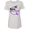 thumbnail image 3 of Inktastic Lupus Awareness Butterfly Ribbon Women's T-Shirt, 3 of 5