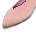 thumbnail image 5 of Zhabtuc Women's Knit Flats, Pointed Toe Breathable Knit Ballet Flats Shoes Pink Size 5.5, 5 of 6
