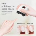 thumbnail image 2 of 2-in-1 Electric Nail Clippers, Automatic Nail Clipper with Polishing, Fingernail Toenail Clipper for Baby Kids Adults Seniors, 2 of 5