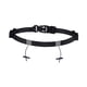 thumbnail image 5 of Cinturón elástico para triatlón y running, práctico portanúmeros, accesorio deportivo unisex. negro, 5 of 9