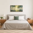 thumbnail image 3 of TOARTi Birch Tree Framed Canvas Wall Art Forest Nature Landscape Painting Green Woodland Decor for Living Room Bedroom Office 20x40 Inch, 3 of 9