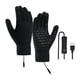 thumbnail image 1 of Guantes calefactables para hombre y mujer, ligeros, portátiles, antideslizantes, con 3 modos de calefacción. VM01 negro, 1 of 9