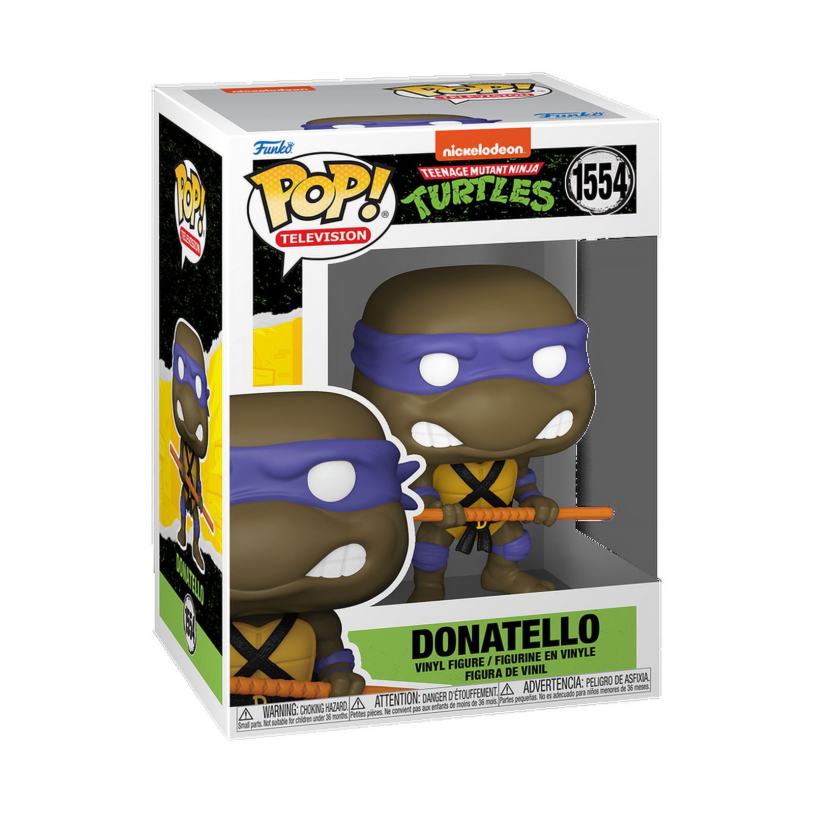 Funko Pop! Television: Teenage Mutant Ninja Turtles - Donatello (Classic) Vinyl Figure