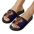 thumbnail image 5 of GZHJMY Stylish Slides for Women Men, Sports Ball Tennis Football Soccer Basketball Soft Flexible Slip-on Sandals Slippers, 5 of 7