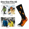 thumbnail image 4 of Heated Socks for Men Women, YITUMU 4000mAh Rechargeable Electric Heating Socks Warm Winter Thermal Socks Foot Warmer for Outdoor Riding Camping Hiking Skiing, Black(4 Heating Settings), 4 of 12