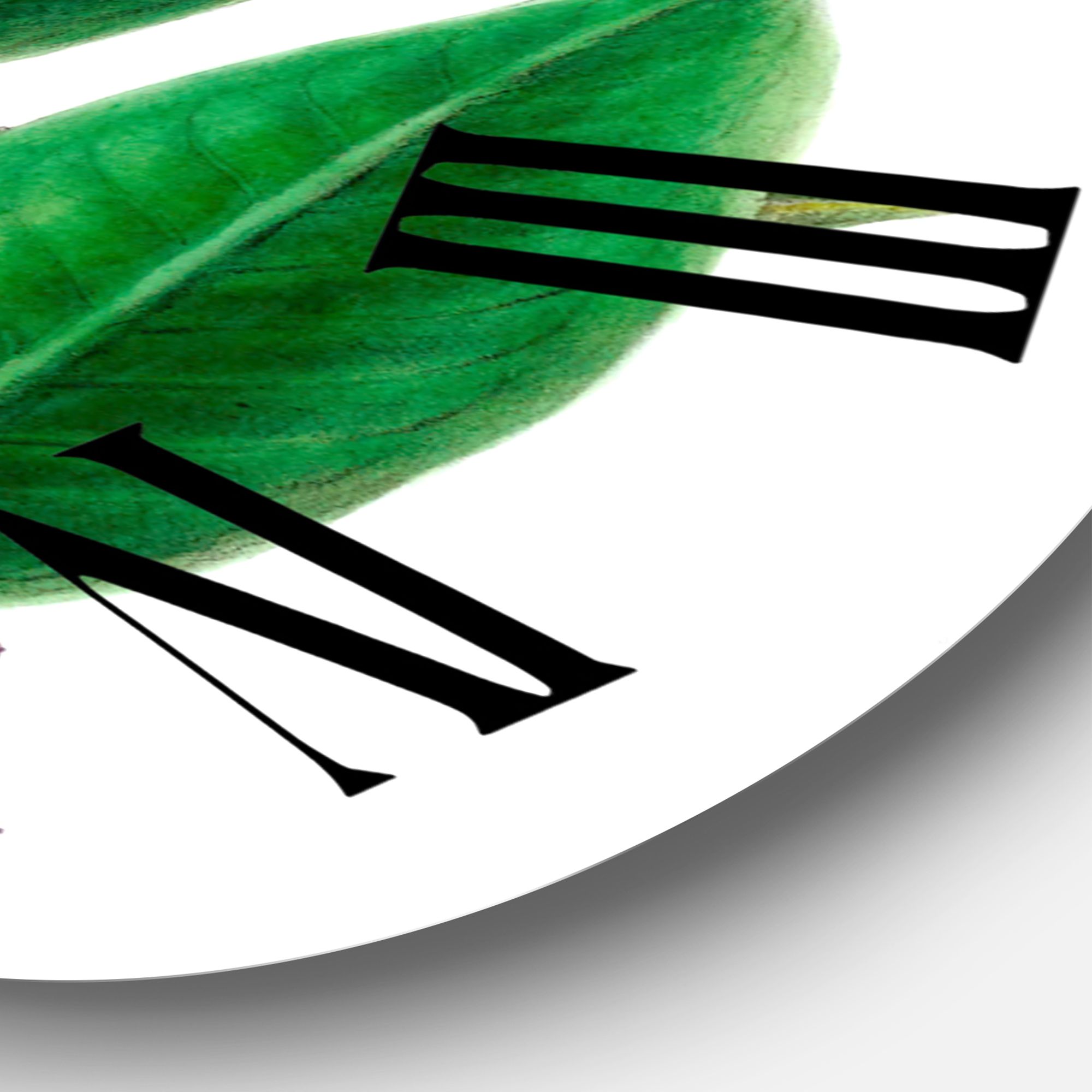 Designart 1 in Farmhouse Wall Clock
