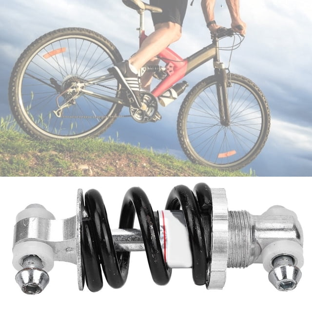 Amortiguadores de resorte para suspensión trasera de bicicleta de montaña de metal, pieza de bicicleta de 100 mm y 650 libras