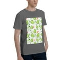 thumbnail image 2 of Bingfone Kawaii Avocado Men'S Loose Fit Short-Sleeve Pocket T-Shirt, 2 of 7