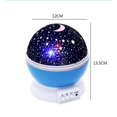 thumbnail image 2 of Kids Star Night Light, Proyector De Estrella Giratorio De 360 Grados, Lmpara De Escritorio, 4 Luces Led, 8 Colores Cambiantes Con Cable Usb; Feliz Sencillez, 2 of 5