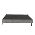 thumbnail image 1 of Box Base Cama Slim Queen Size Gris oscuro, 1 of 5