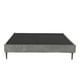 thumbnail image 1 of Box Base Cama Slim Individual Dicasa Gris Oscuro, 1 of 6