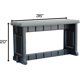 thumbnail image 3 of ZYPPPA Bench, Deep Grey Top with Black Sides, 1 Pack - Proudly Made in The USA, Click and Lock Hardware-Free Assembly, Durable and Stylish Outdoor Seating, 3 of 8