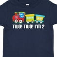 thumbnail image 4 of Inktastic 2nd Birthday Two Two Train Boys Toddler T-Shirt, 4 of 5