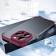 thumbnail image 4 of Estuche para teléfono TPU Protector de lente de vidrio Almohadilla de esquina (Rojo para iPhone 14 Pro) Likrtyny Para estrenar, 4 of 7