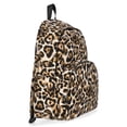 thumbnail image 3 of No Boundaries Women's 17" Dome Backpack, Leopard with Bows, 3 of 5