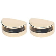 Alno A8950-PB Euro Shelf Brackets Polished Brass