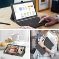 thumbnail image 7 of Folio Case for 10.1" Lenovo Chromebook Duet 2 in 1 Tablet CT-X636 - Premium PU Leather Stand Cover with Auto Sleep/Wake, Compatible with Type Cover Keyboard, 7 of 7