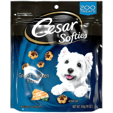 Cesar Softies Dog Treats Grilled Chicken Flavor, 18 oz. Pouch (200