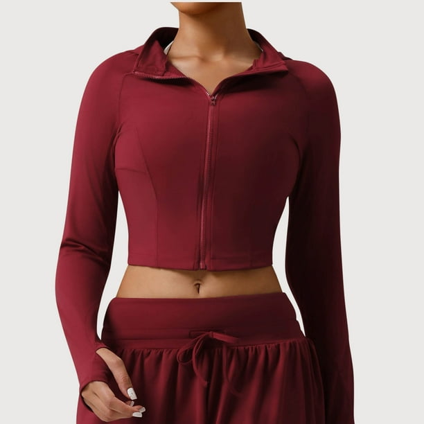 Sudadera con capucha de manga larga para mujer, informal, sin capucha, de poliéster, con capucha, de color liso, de talla grande