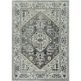thumbnail image 4 of 118" X 158" Grey Polyester Rug, 4 of 8