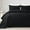Black, variant on Exclusivo Mezcla Bed Quilt Set Twin Size for All Seasons, Stitched Pattern Quilted Bedspread/ Bedding Set/ Coverlet with 1 Pillow sham, Lightweight and Soft, Grey