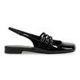 thumbnail image 2 of Sam Edelman Women's Ilona Slingback Flats Black Patent 6.5M, 2 of 4