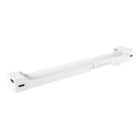 LandingZone - DOCK Express Secure Docking Station for 15-inch MacBook Pro with Retina Display - white