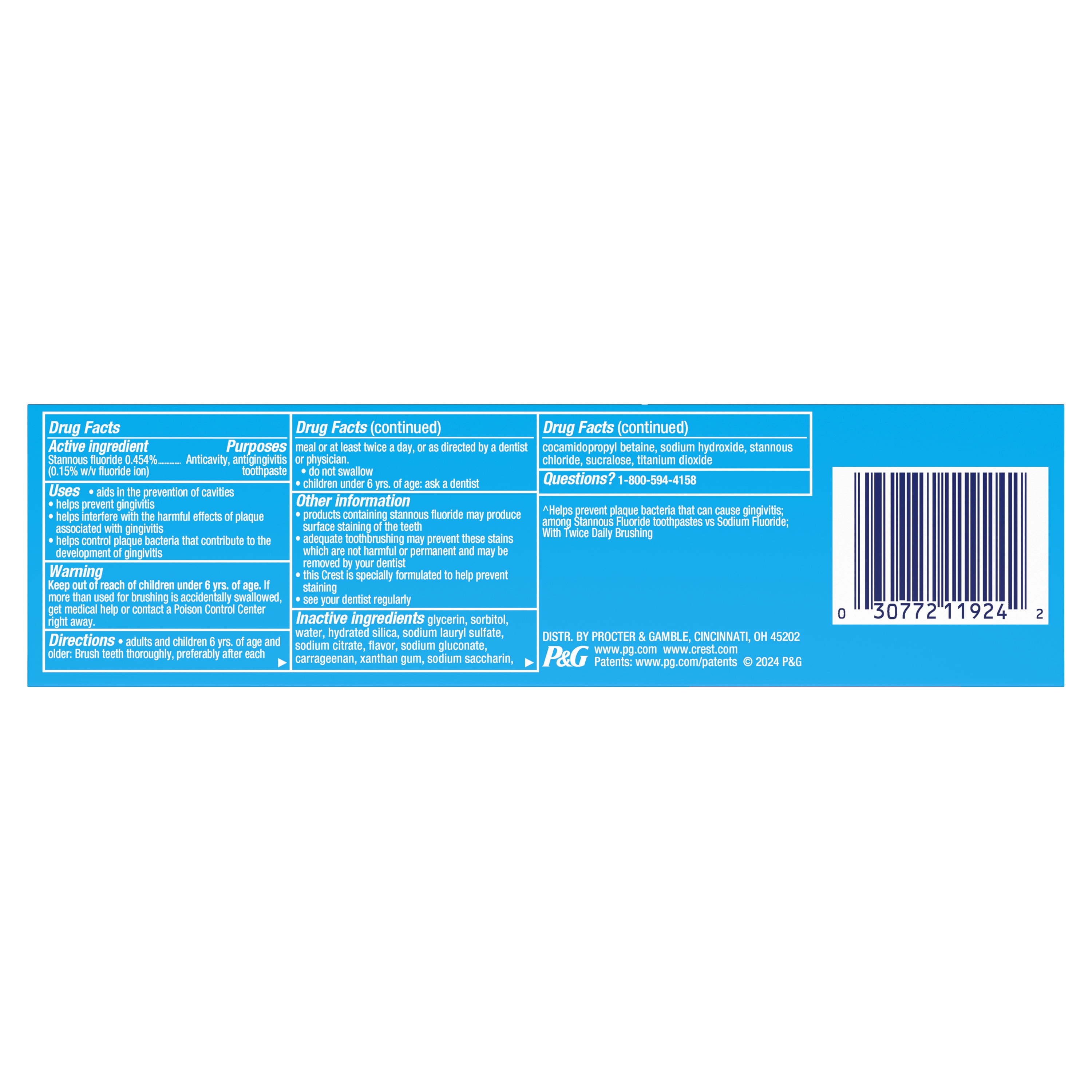 Crest Pro-Health Max Cavity Protection 4.3oz Toothpaste