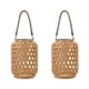 thumbnail image 1 of 2Pcs Outdoor Solar Lantern with Handle Hanging Light, 1 of 5