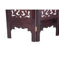 thumbnail image 4 of Vintage Oriental Style 4 Panels Screen Room Divider FUR1009, 4 of 5