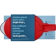 thumbnail image 3 of Brita Small 6 Cup Water Filter Pitcher with 1 Brita Standard Filter, Made Without BPA, Denali, Red, 3 of 11