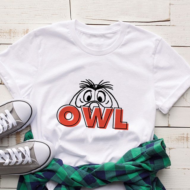 Camiseta de dibujos animados de Disney Winnie The Pooh, camisetas de manga corta para mujer, camisetas informales de verano, camisetas de estética Harajuku