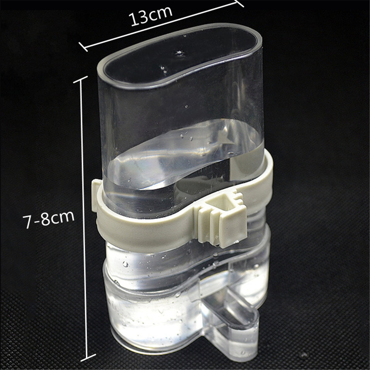 Pet Bird Cage Auto Water Bottle Feeder Drinker Parrot Cockatiel Food