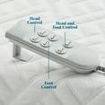 Lucid Basic Remote Controlled Steel Adjustable Bed Base, King/Split
