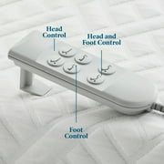 Lucid Basic Remote Controlled Steel Adjustable Bed Base, Twin XL