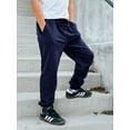 thumbnail image 4 of BIG ELEPHANT Boys Sweatpants, Cotton Sports Jogging Pants with Pockets and Drawstring, 3 pack (6-15Y), 4 of 11