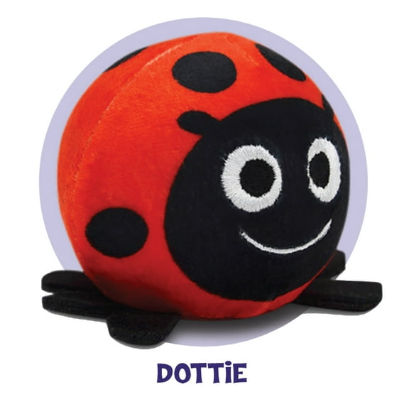 Streamline Imagined Squeezable Plush - Dottie | Stress Relief Toy | Gel Ball Plush for Kids & Adults |