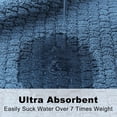 thumbnail image 4 of Men's Bathrobe with Hood, Soft Long Towel Robe for Men - Super Absorbent Quick Dry yet Warm, 4 of 6