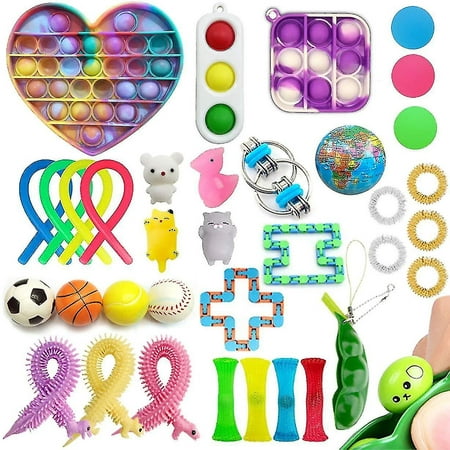 Fidget Toys Sensory Set Autism Adhd Stress Relief Special Need ...