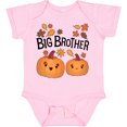 thumbnail image 3 of Inktastic Big Brother Pumpkins with Fall Leaves Boys Baby Bodysuit, 3 of 5