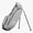 Gray/Baja Palms, variant on Callaway Golf Fairway C Stand Bag Silver/Neptune