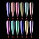thumbnail image 4 of Polvo Mágico para Uñas con Efecto Arcoíris y Aurora Boreal, Ideal para Fiestas y Uso Profesional, 12 Colores Vibrantes, Incluye Esponja y Bolsa de Almacenamiento, 9g., 4 of 6