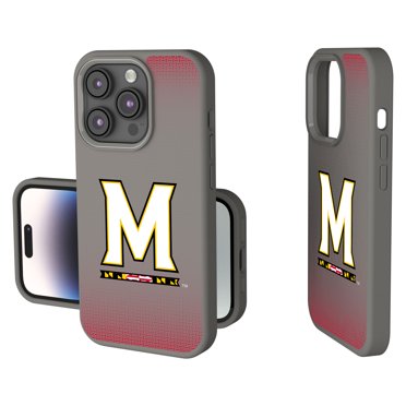 Maryland Terrapins Linen Logo iPhone Soft Touch Case
